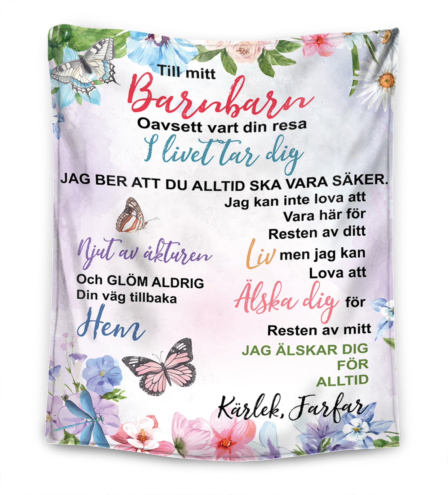 Till mitt barnbarn - Premium Filt™