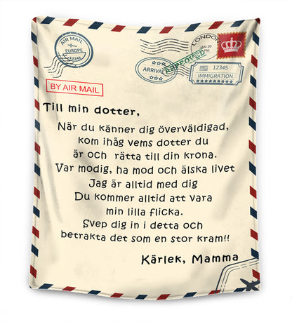 Mor/Mamma - för min dotter/för min son - Premiumfilt™