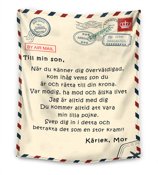 Mor/Mamma - för min dotter/för min son - Premiumfilt™