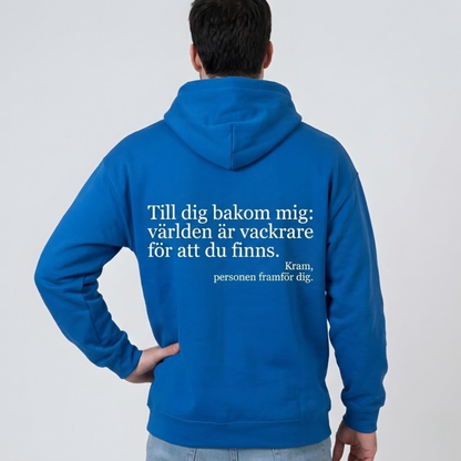 Du är bra som du är hoodie